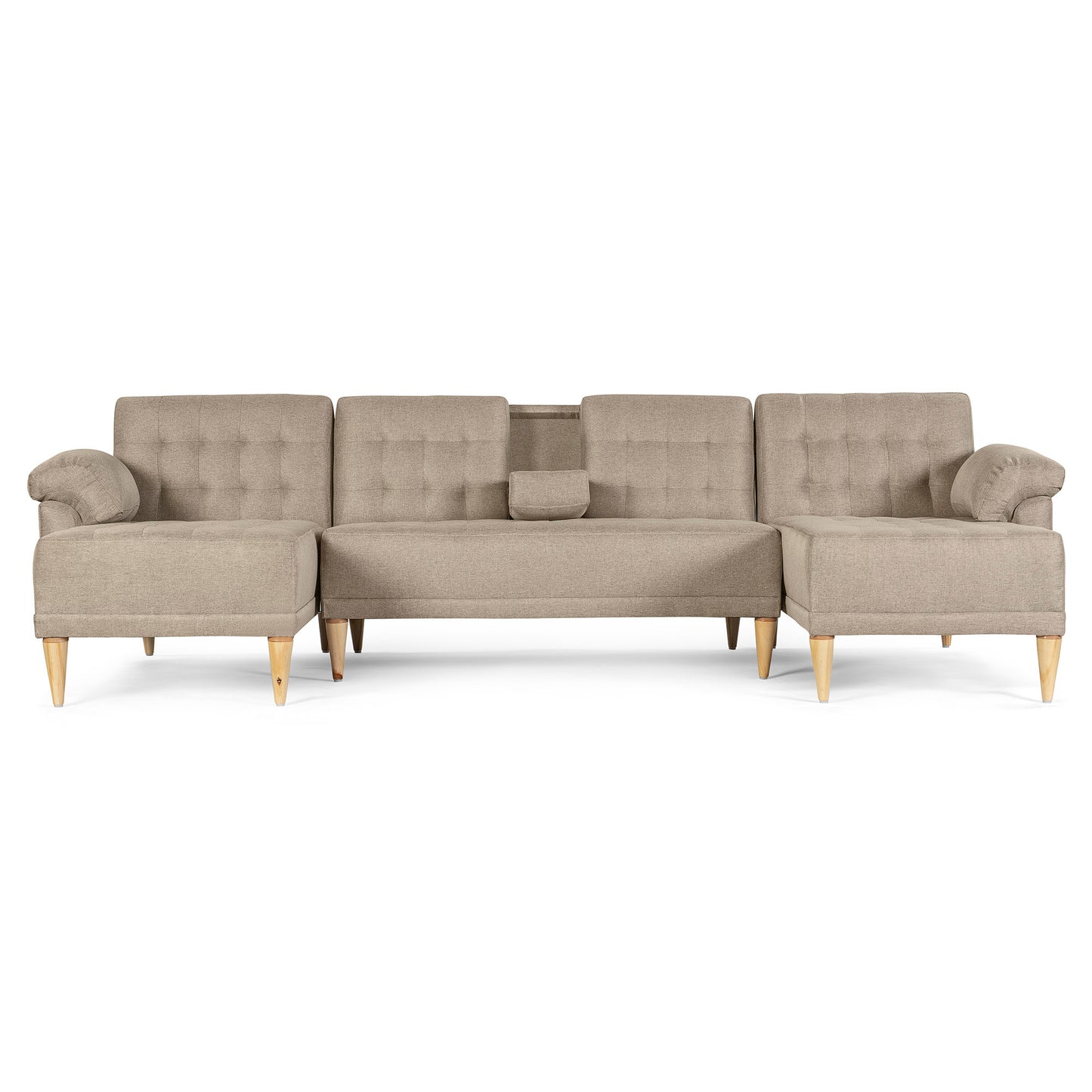 Sala Modular Doble Chaise Barker Color Arena