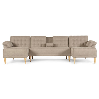Sala Modular Doble Chaise Barker Color Arena