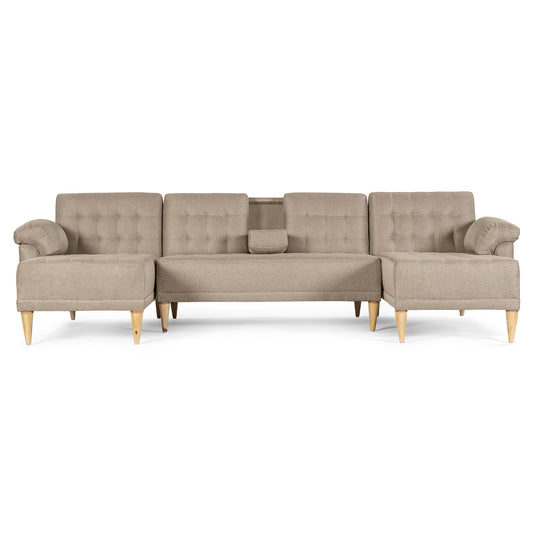 Sala Modular Doble Chaise Barker Color Arena