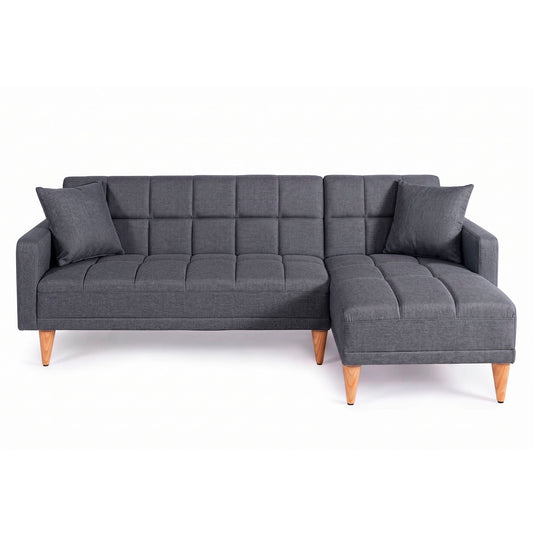 Sala Modular Chica Alpak Color Gris Oxford - Oferta