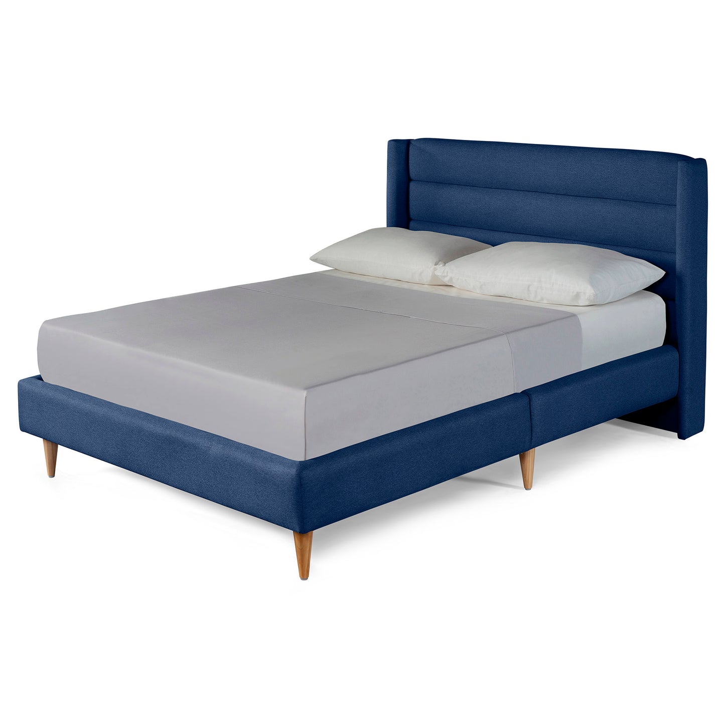 Base de Cama Matrimonial Aroli Azul