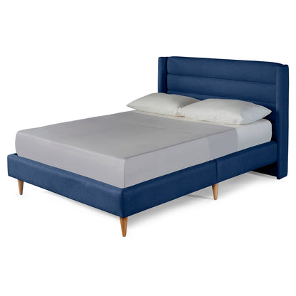 Base de Cama Matrimonial Aroli Azul