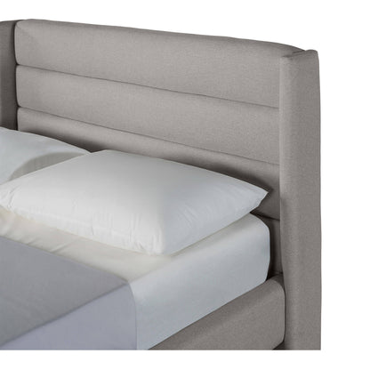 Base de Cama Matrimonial Aroli Gris