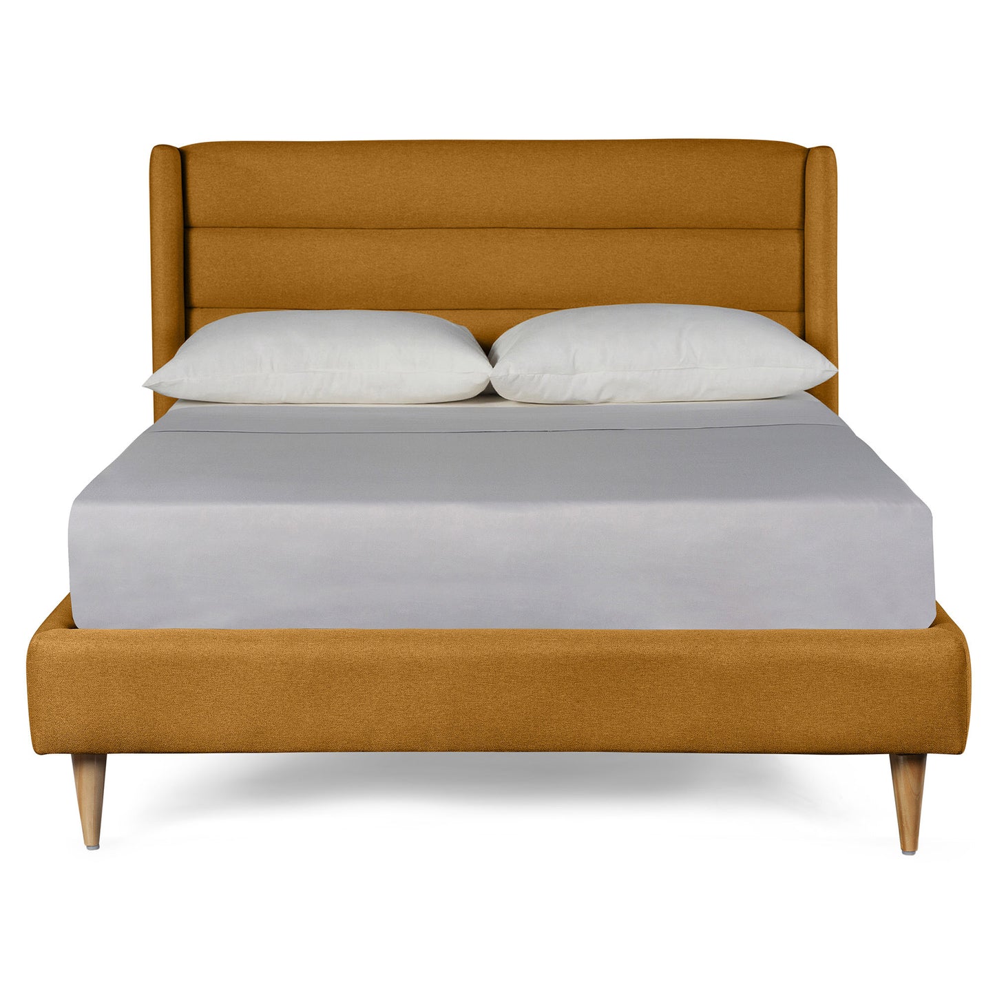 Base de Cama Matrimonial Aroli Mostaza