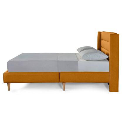 Base de Cama Matrimonial Aroli Mostaza