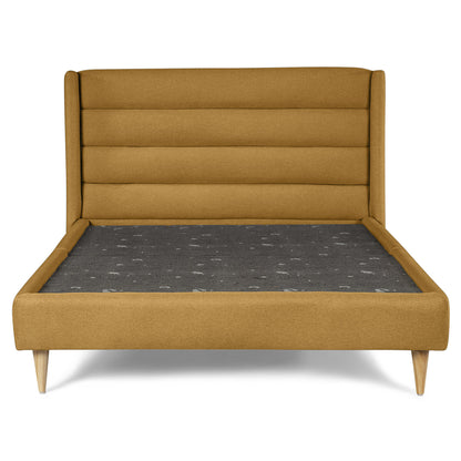 Base de Cama Matrimonial Aroli Mostaza
