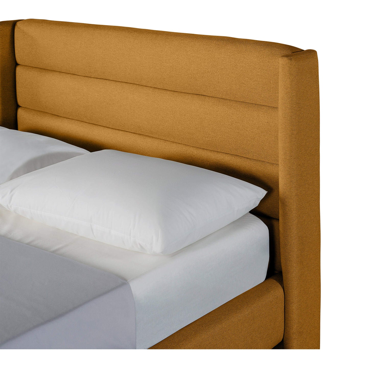 Base de Cama Matrimonial Aroli Mostaza
