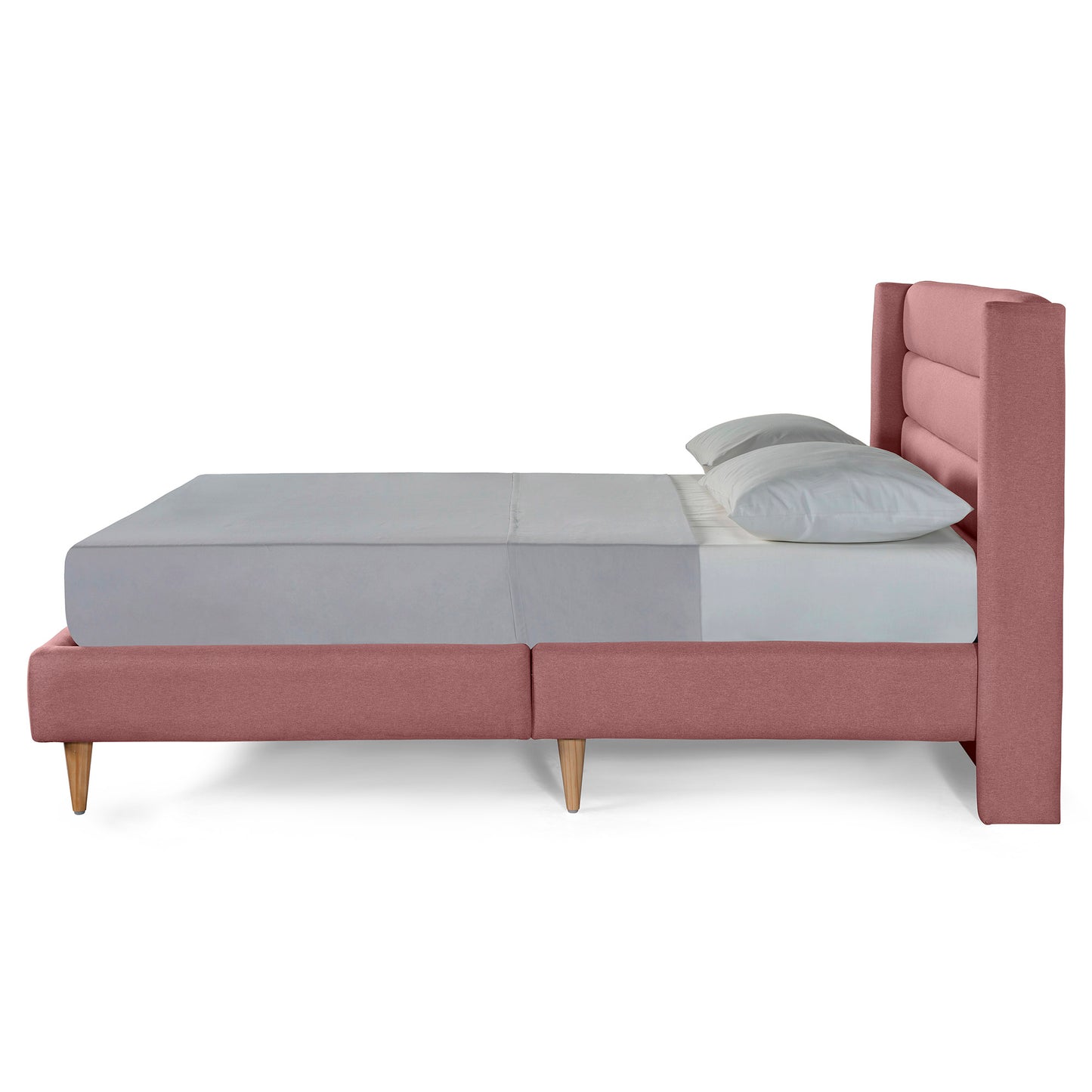 Base de Cama Matrimonial Aroli Palo de Rosa