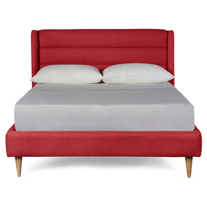 Base de Cama Matrimonial Aroli Rojo