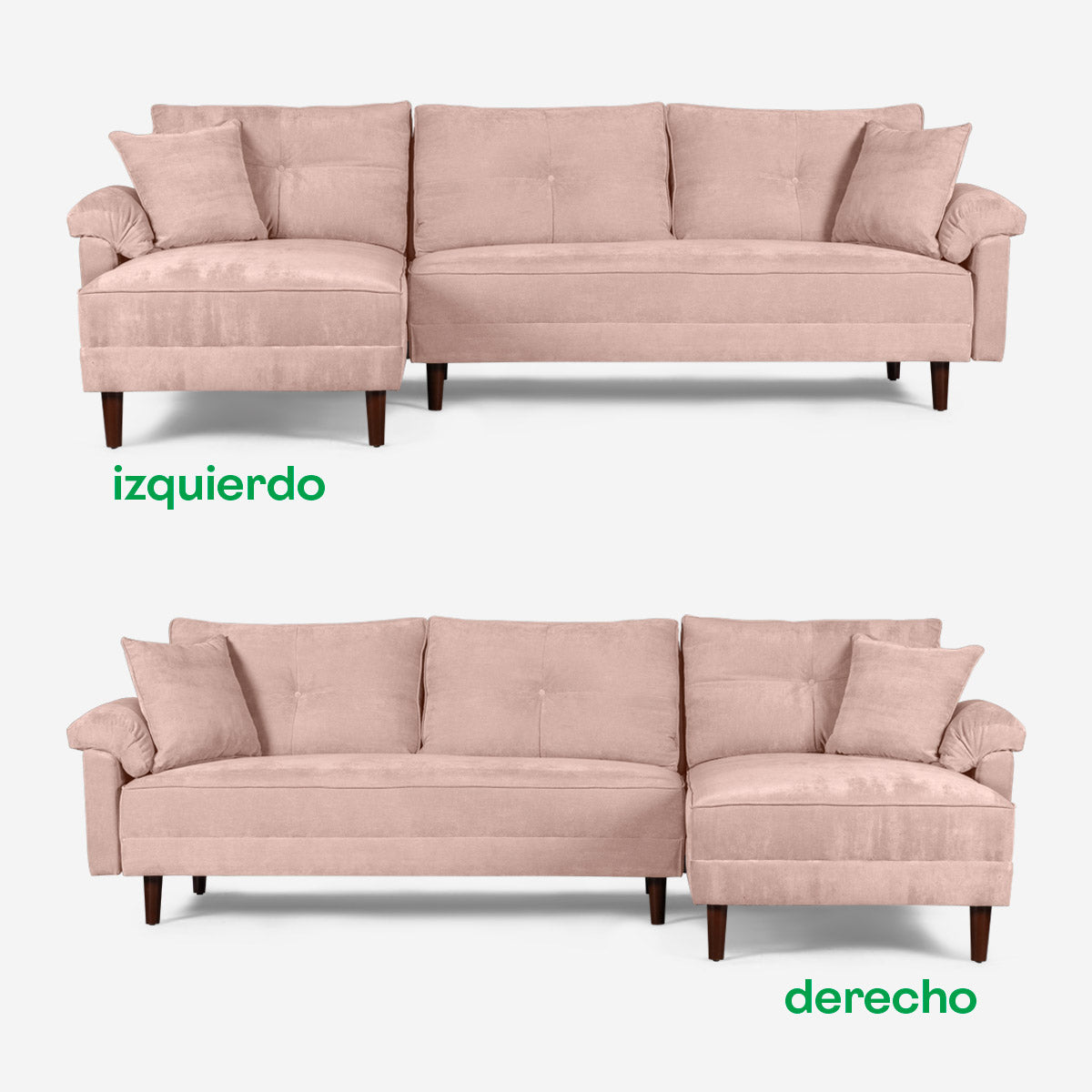Sala Modular Aventus Color Rosa