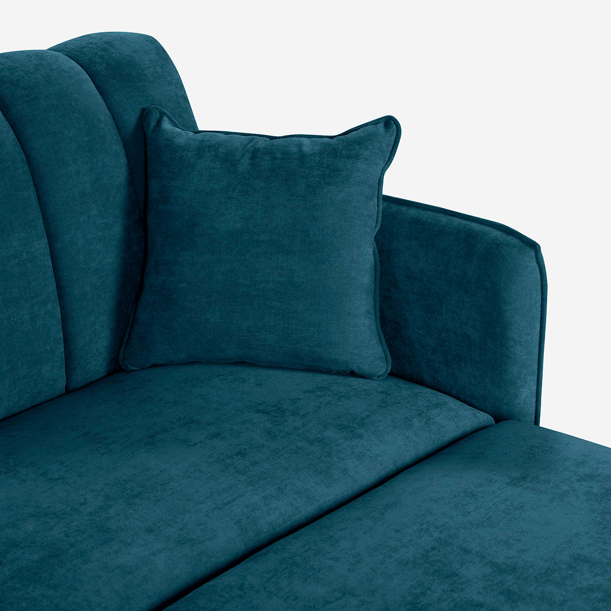 Sofá Cama + Taburete Avocata Color Olivo