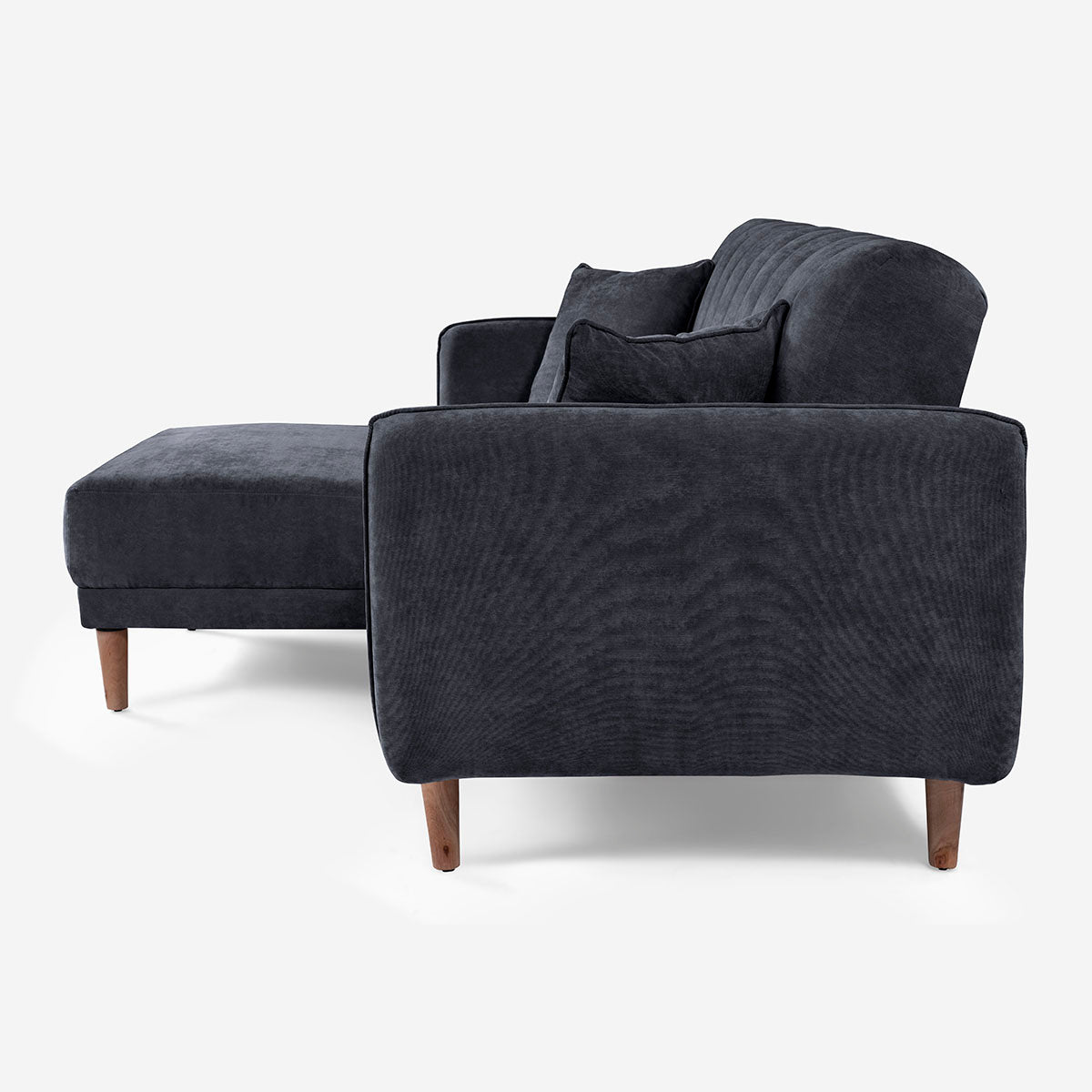 Sofá Cama + Taburete Avocata Gris Oxford