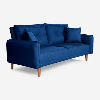 Sofá Cama Brokman Color Azul