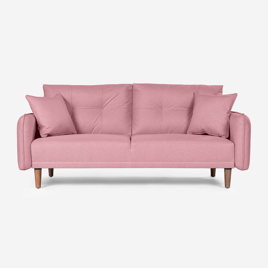 Sofá Cama Brokman Color Rosa