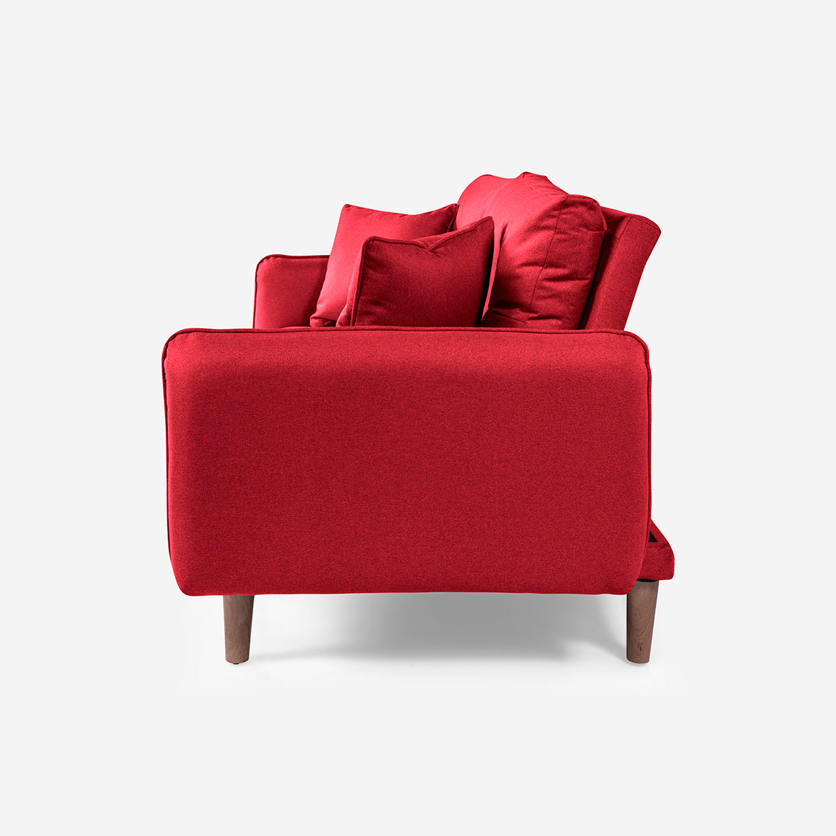 Sofá Cama Brokman Color Rojo