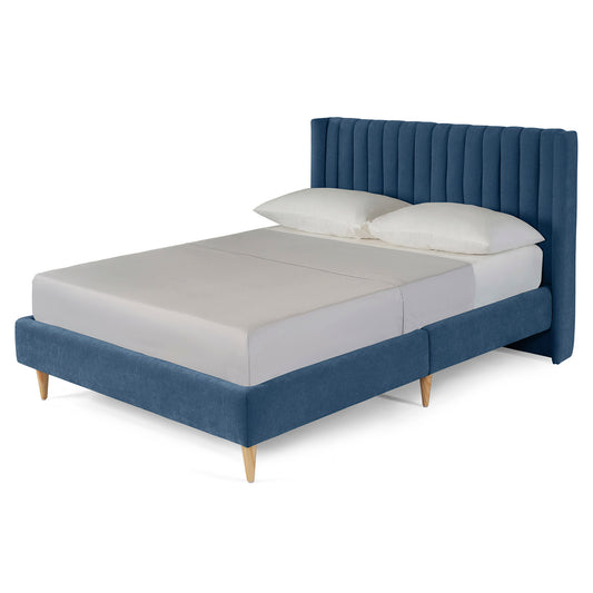 Base de Cama Matrimonial Bruma Azul | Makora