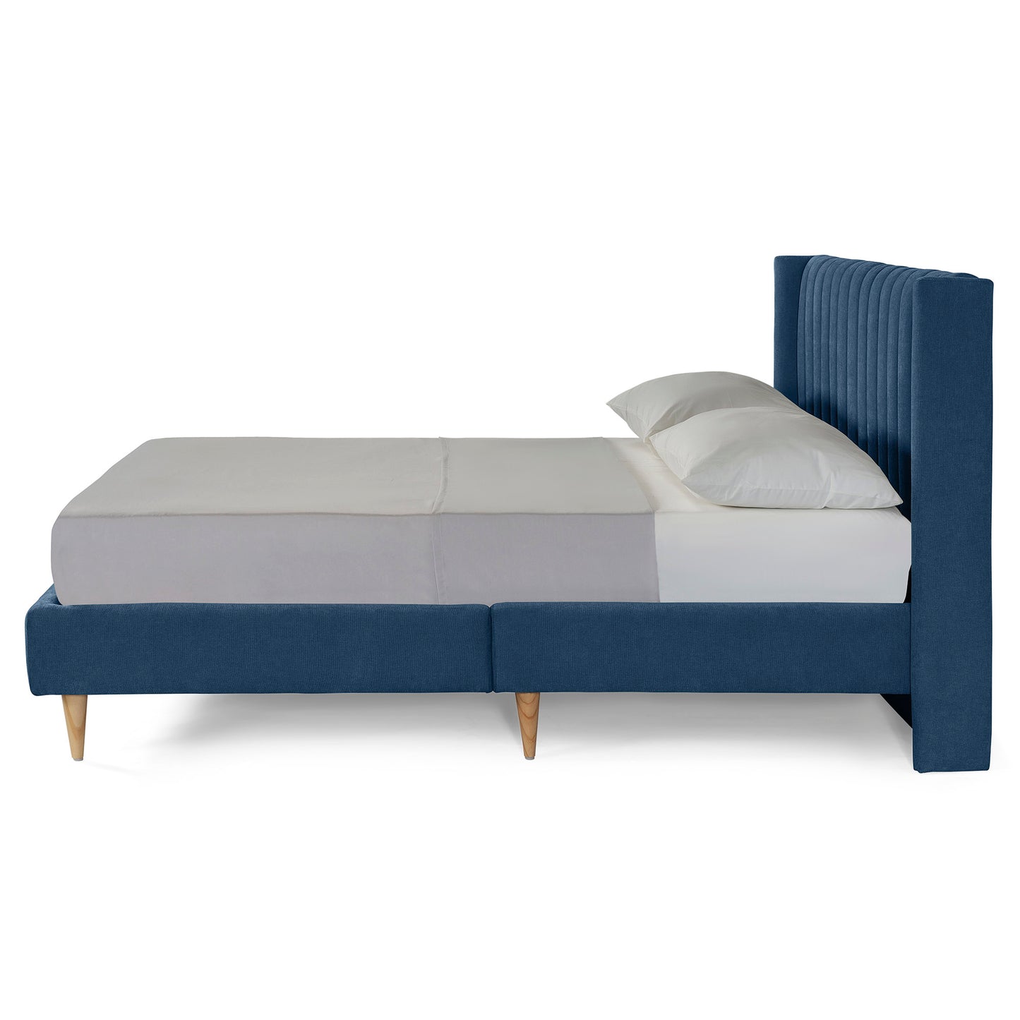 Base de Cama Matrimonial Bruma Azul