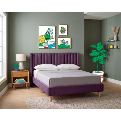 Base de Cama Matrimonial Bruma Morado