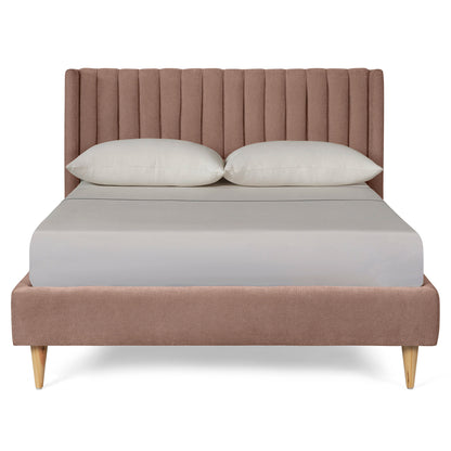 Base de Cama Matrimonial Bruma Palo de Rosa