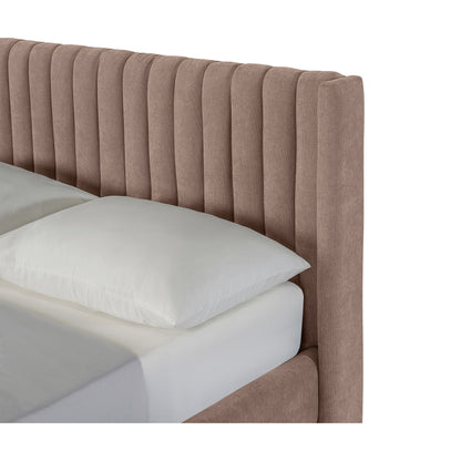 Base de Cama Matrimonial Bruma Palo de Rosa