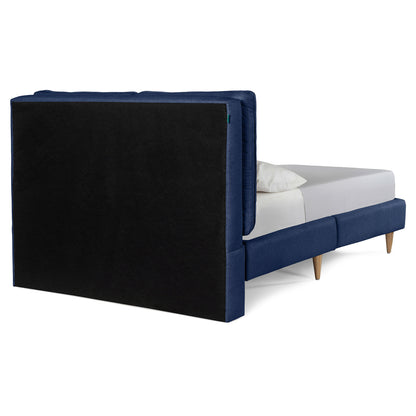 Base de Cama Matrimonial Samna color Azul