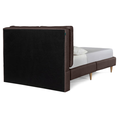 Base de Cama Matrimonial Samna color Chocolate