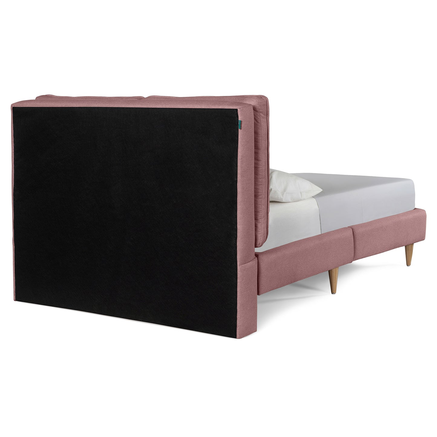 Base de Cama Matrimonial Samna color Palo de Rosa