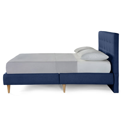 Cama Matrimonial Maia Azul