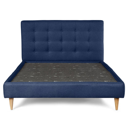 Cama Matrimonial Maia Azul
