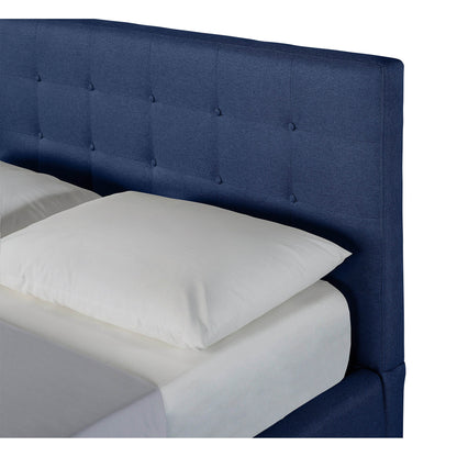 Cama Matrimonial Maia Azul