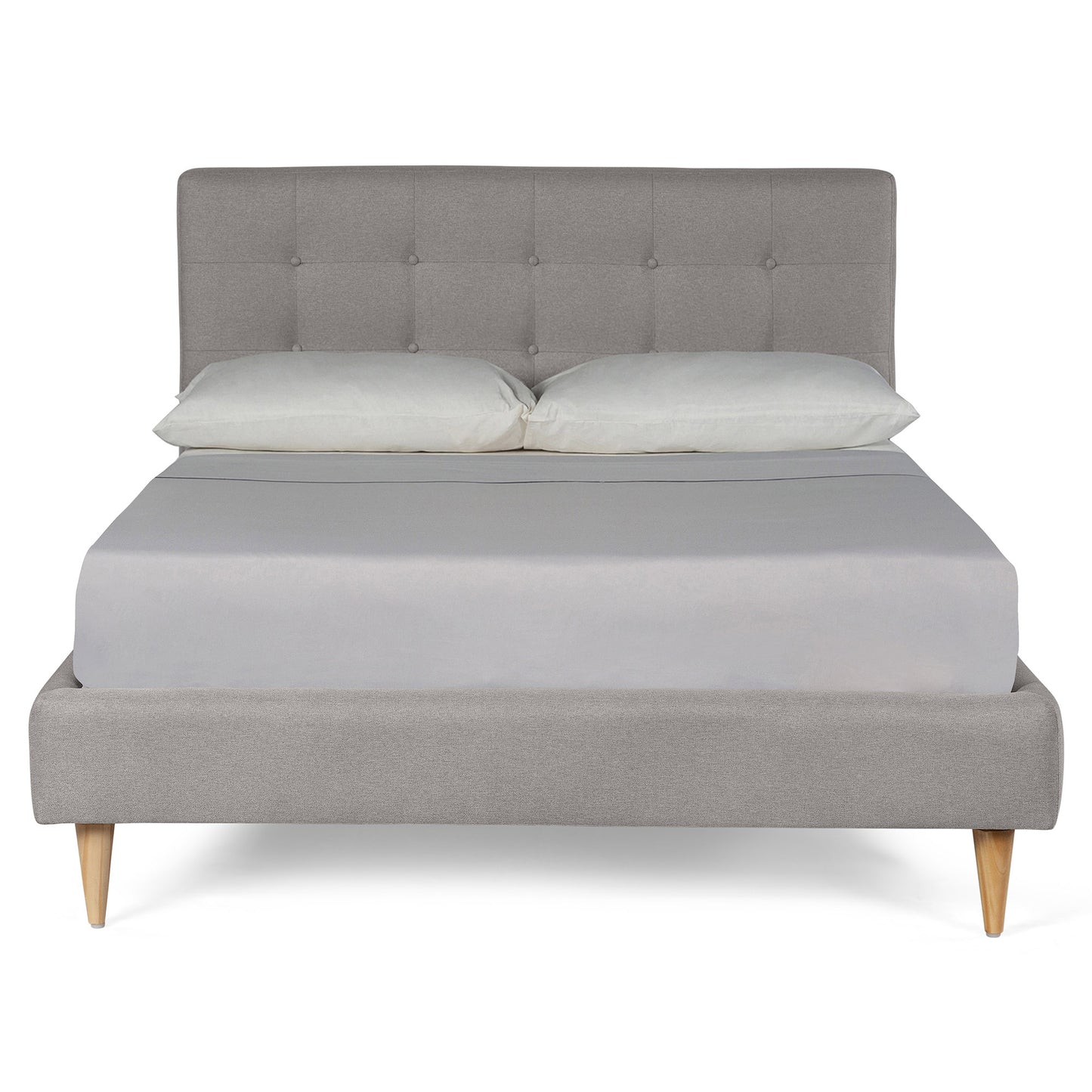 Cama Matrimonial Maia Gris