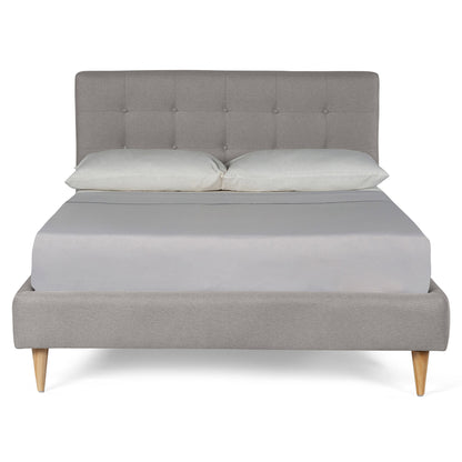Cama Matrimonial Maia Gris