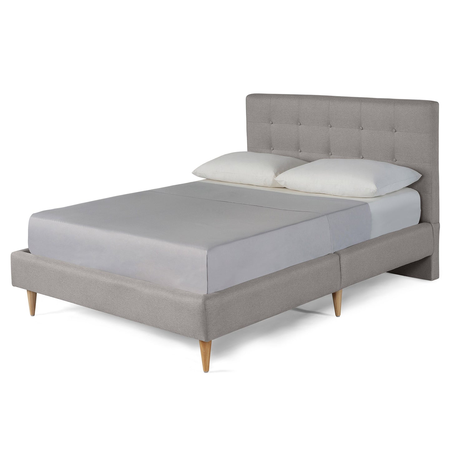 Cama Matrimonial Maia Gris