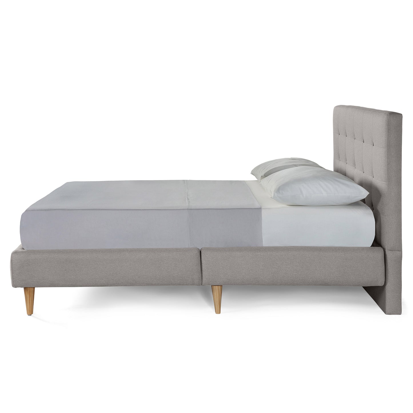 Cama Matrimonial Maia Gris