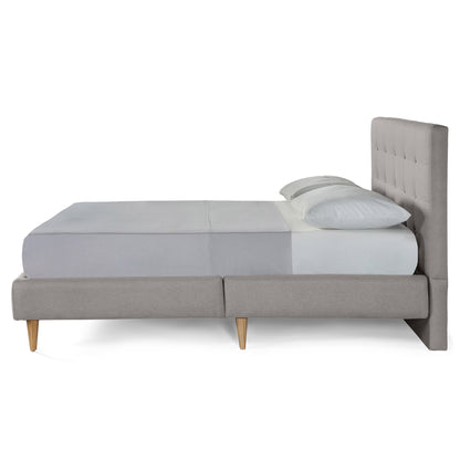 Cama Matrimonial Maia Gris
