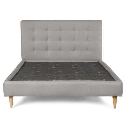 Cama Matrimonial Maia Gris