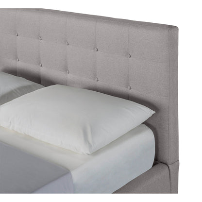 Cama Matrimonial Maia Gris
