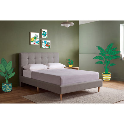 Cama Matrimonial Maia Gris
