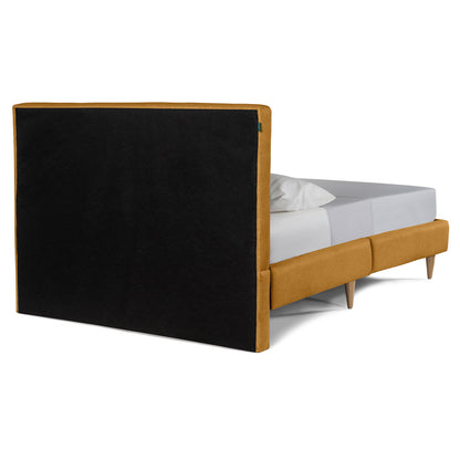 Cama Matrimonial Maia Mostaza