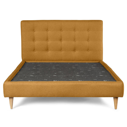 Cama Matrimonial Maia Mostaza