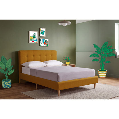 Cama Matrimonial Maia Mostaza