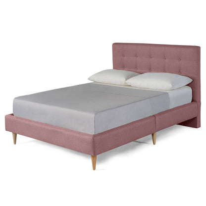 Cama Matrimonial Maia Palo de Rosa