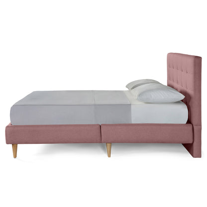 Cama Matrimonial Maia Palo de Rosa