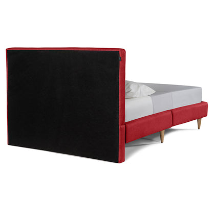 Cama Matrimonial Maia Rojo