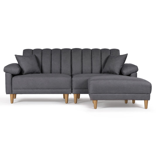 Sofa Cama + Taburete Calatrava Color Oxford