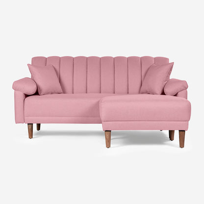 Sofa Cama + Taburete Calatrava Color Rosa