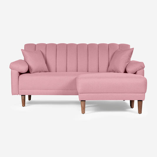 Sofa Cama + Taburete Calatrava Color Rosa