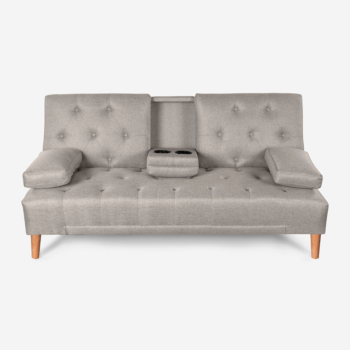 Sofá Cama Caroli Gris Claro