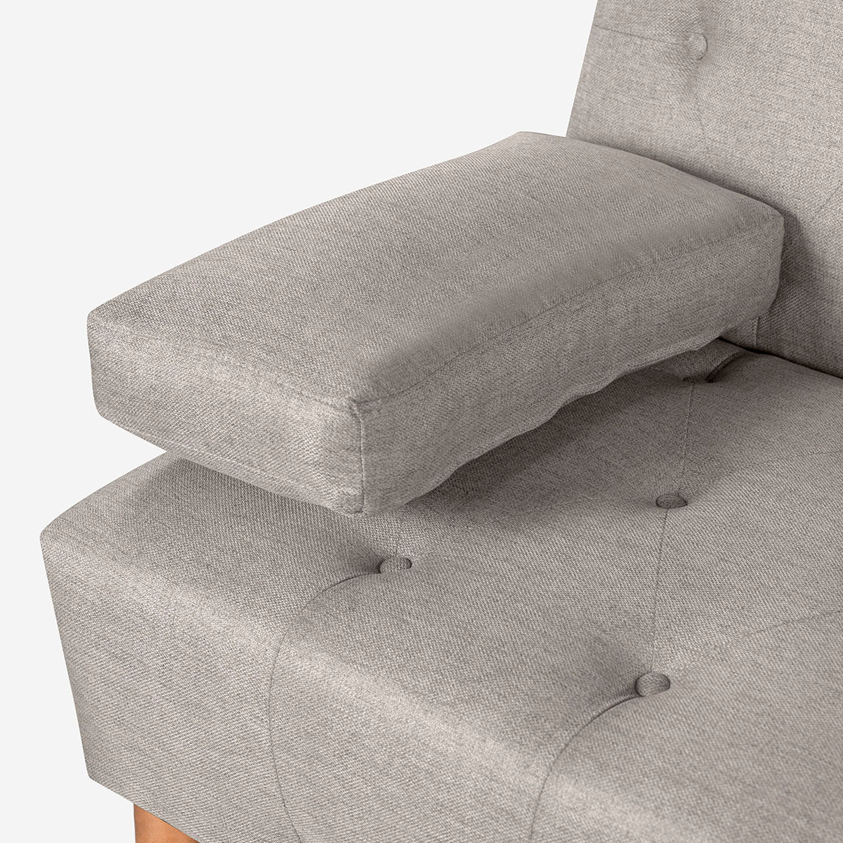 Sofá Cama Caroli Gris Claro