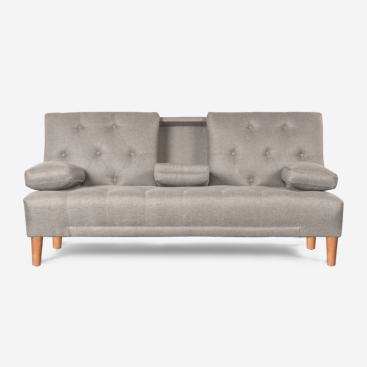 Sofá Cama Caroli Gris Claro